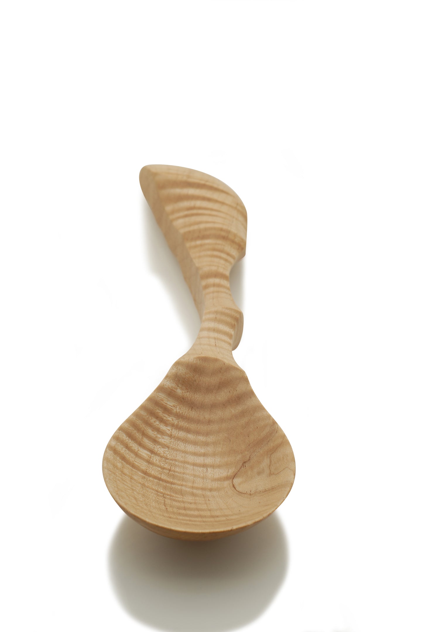 Curly Maple Serving Spoon