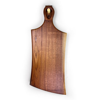 Black Walnut Serving Board with Inlay