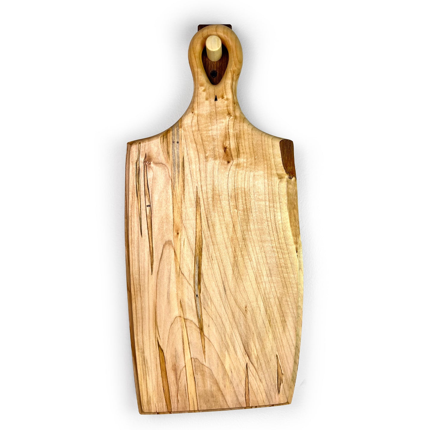 Spalted Maple Serving Board with Inlay