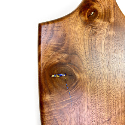 Black Walnut Serving Board with Inlay