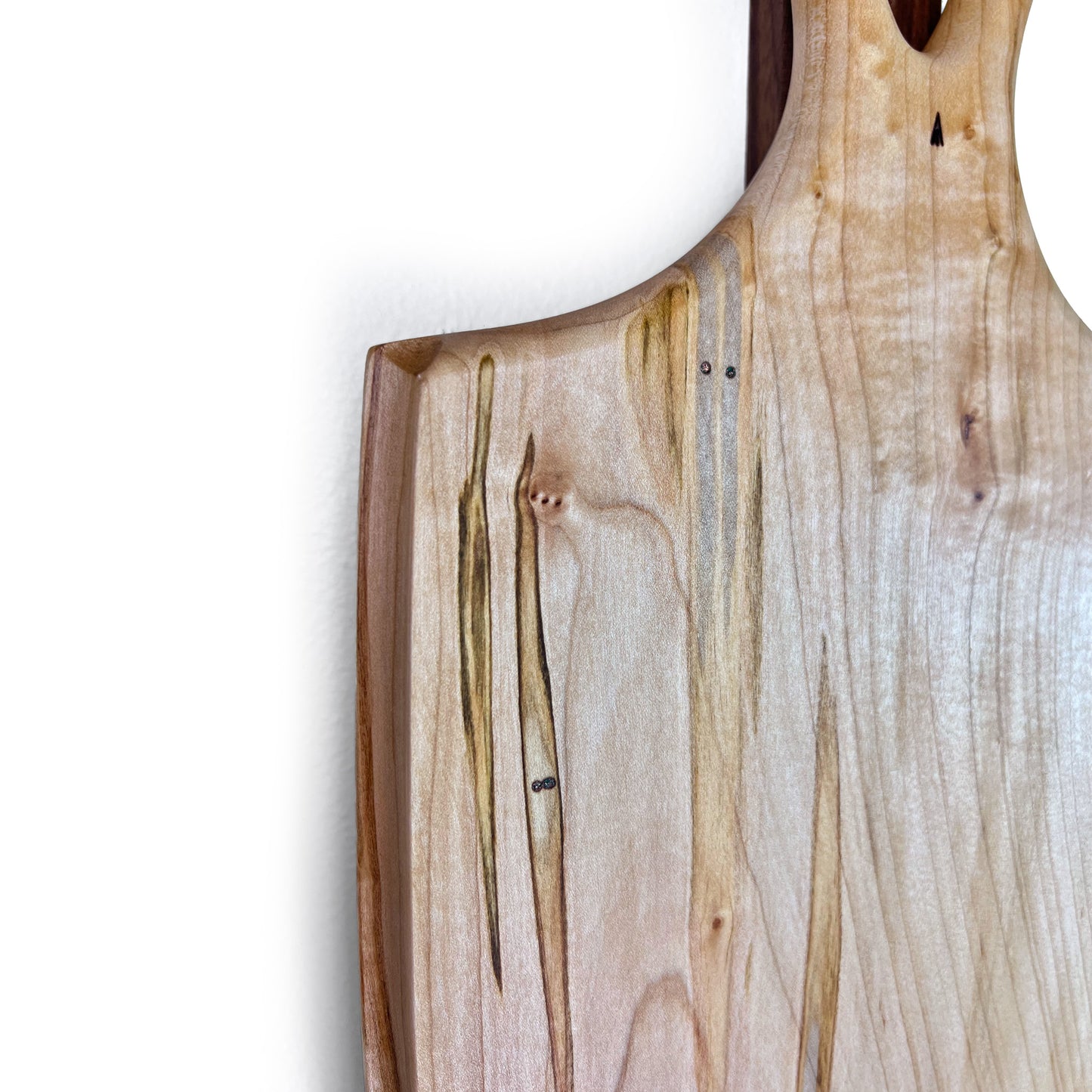 Spalted Maple Serving Board with Inlay