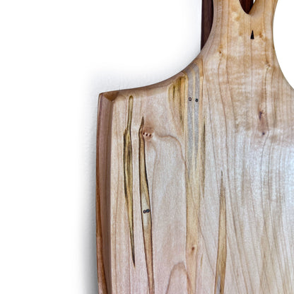 Spalted Maple Serving Board with Inlay