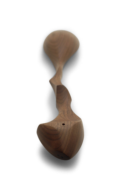 Multi Wood Walnut Wall Spoon