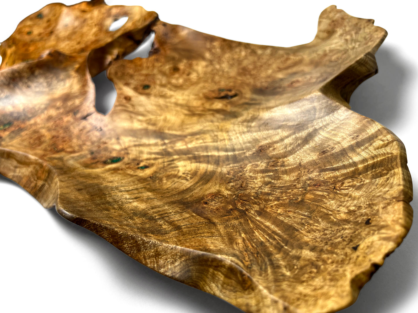 Maple Burl Dish